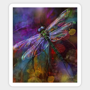 Dragonfly Sticker